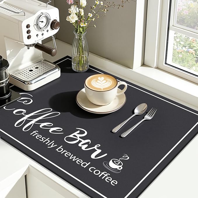 Findosom Dish Drying Mat, Cuttable Drying Mat - Image 4