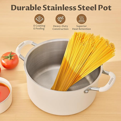 12 Quart Nonstick Stock Pot - Image 2