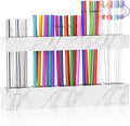 9.5” Large Acrylic Straw Holder by Rycid