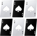 Chumia Poker Card Bottle Openers Stainless Steel Poker Card Beer Ace Bottle Cap by Chumia