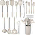 HaWare 29 PCS Silicone Cooking Utensils Set, Heat Resistant Kitchen Utensils Set by HaWare