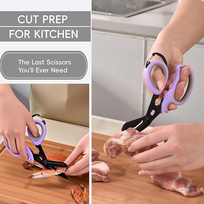 MEUUT All Purpose Scissor –Multi-Purpose Utility Scissors - Image 4