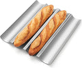 Pavsrmy Baguette Bread Pan, Premium Nonstick Perforated Baguette Pan by Pavsrmy