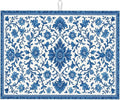 Blue and White Pattern Dish Drying Mats by Unknown
