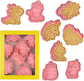 8 Piece Unicorn Cookie Cutter Set by Sakolla