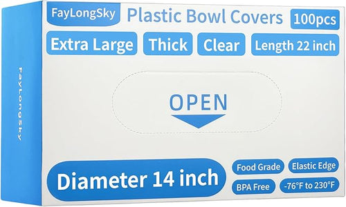 100 Boxed Bowl Covers for Bread Proofing by FAYLONGSKY