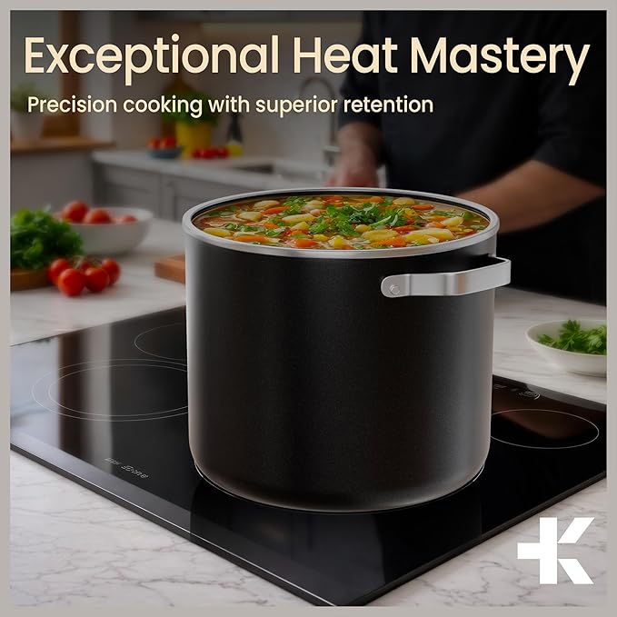 Bakken 8.5 Quart Ceramic Coated Stock Pot - Image 9
