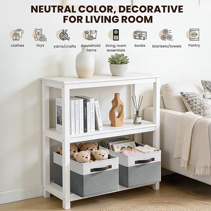 4 Pack Large Closet Storage Baskets Bins - Image 5