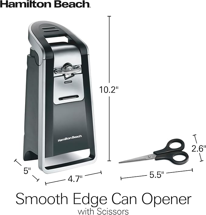 Hamilton Beach Smooth Edge Electric Automatic Can Opener - Image 8