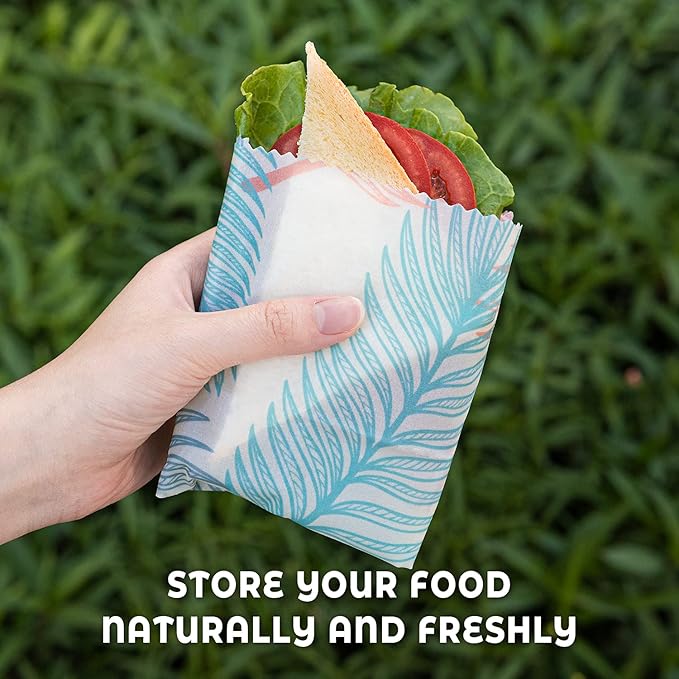 Akeeko Reusable Beeswax Food Wraps - Image 5