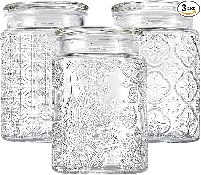 Adodeen 24oz Wide Mouth Mason Jars, Pickle Canning Jars by Unknown
