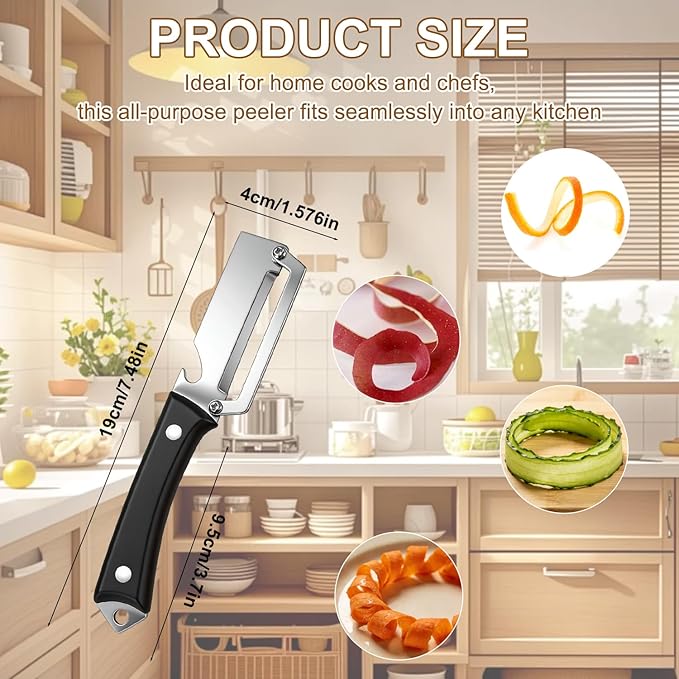 2PCS Premium 2-in-1 Vegetable Peeler - Image 5