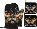 Oven Mitts and Hot Pads Set by Unknown