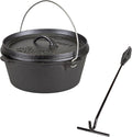 Stansport Pre-Seasoned Cast Iron Dutch Oven by Stansport