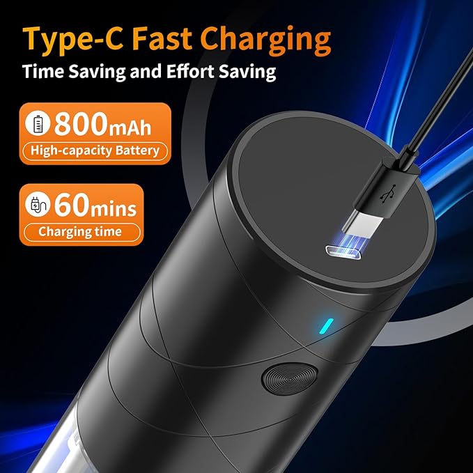 4Pack Electric Salt and Pepper Grinder Set USB Rechargeable - Image 4