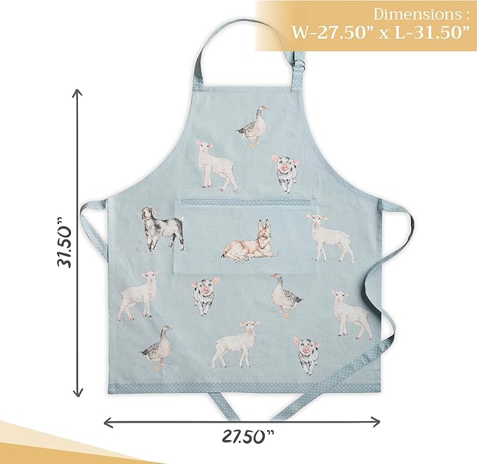 Maison d' Hermine 100% Cotton Apron - Image 4