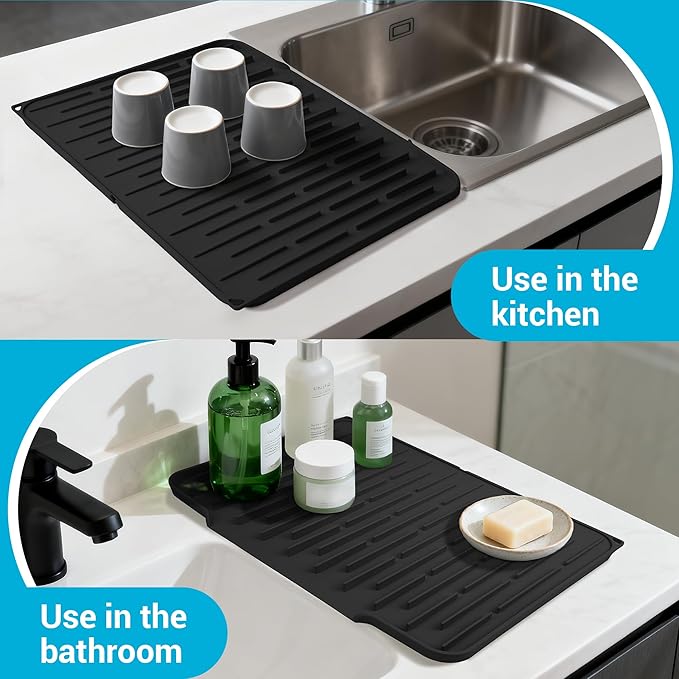 Foldable Silicone Dish Drying Mat - Image 7
