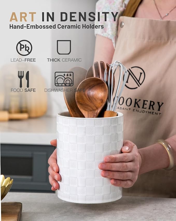 Nucookery 6.4'' Utensil Holder - Image 3
