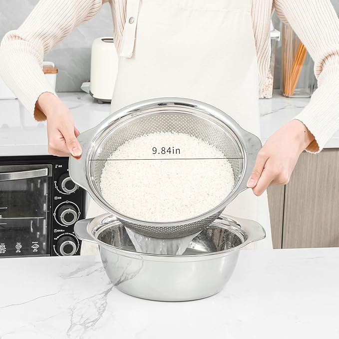 304 Stainless Steel Microporous Colander - Image 2