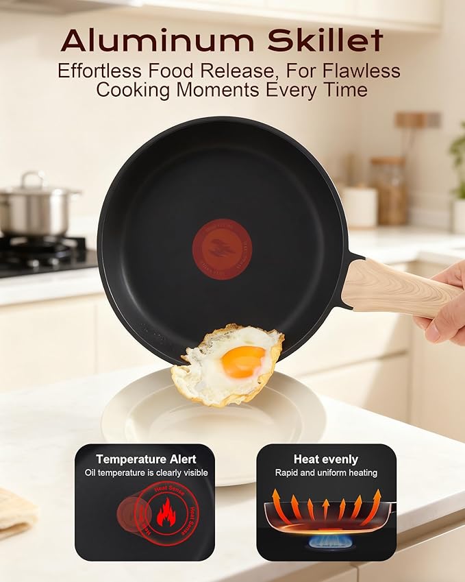 Non Stick Frying Pan, 10-inch Omelette Pan - Image 3