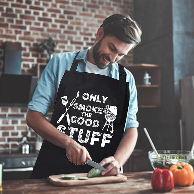 ONFAON Funny Apron for Men Women, Father's Day Gifts, Gifts for Mom, Birthday - Image 7