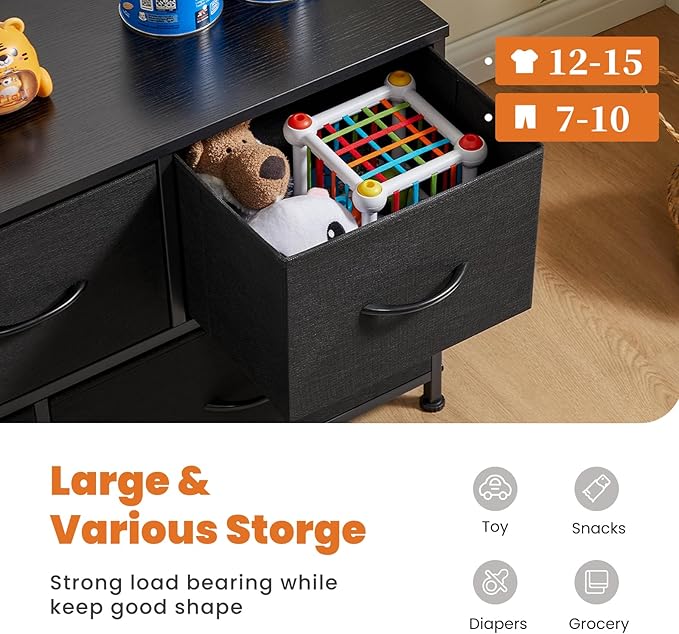 Sweetcrispy Dresser for Bedroom - Image 4