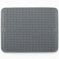 Silicone Drying Mat 16 × 12 – Dark Gray Non-Slip Sink Mat by Unknown