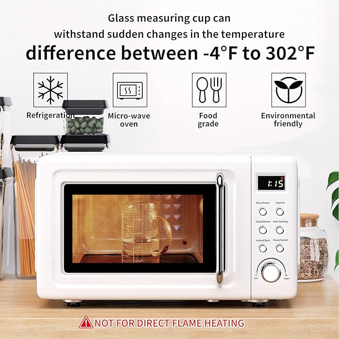 77L Glass Measuring Cup, High Borosilicate Glass Measuring Cup - Image 6