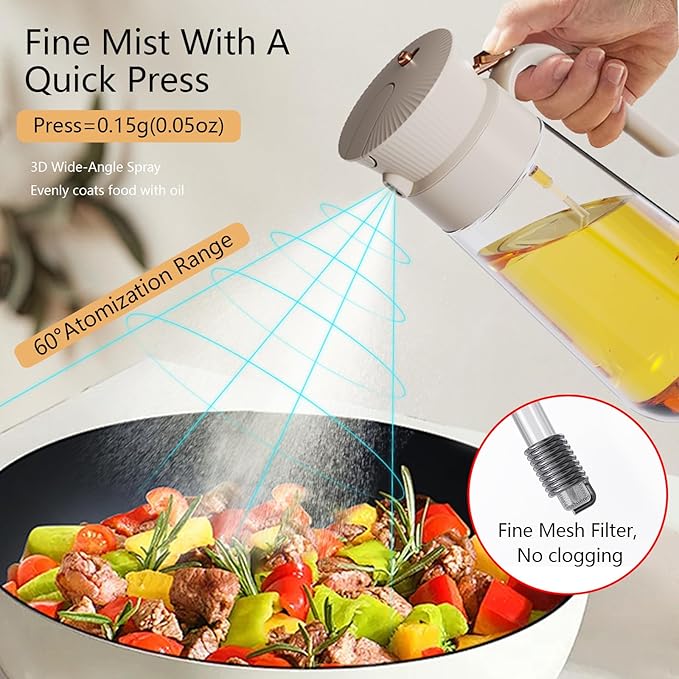2026 New 19.6oz/580ml Olive Oil Sprayer - Image 3