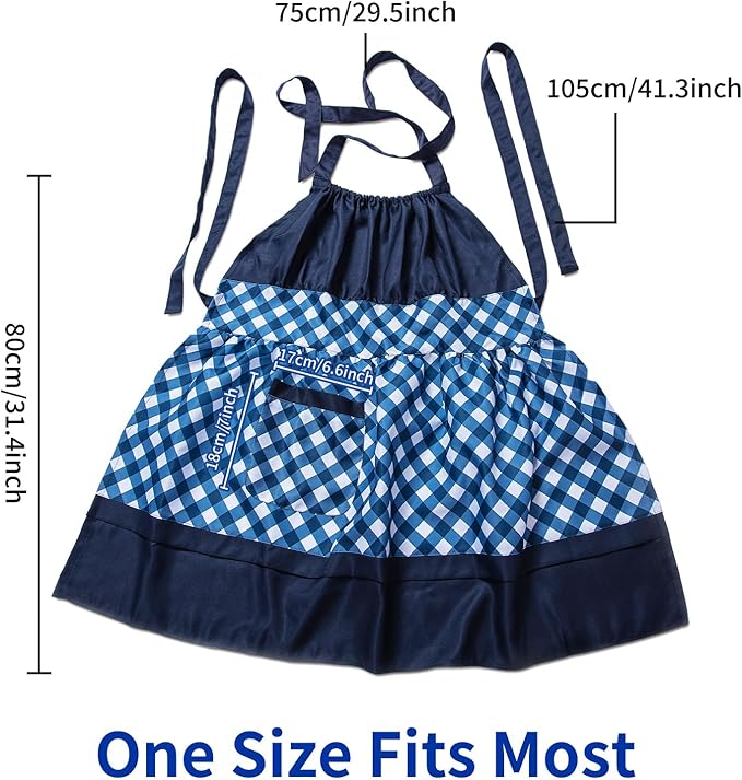 Lovely Flower Pattern Retro Aprons - Image 6