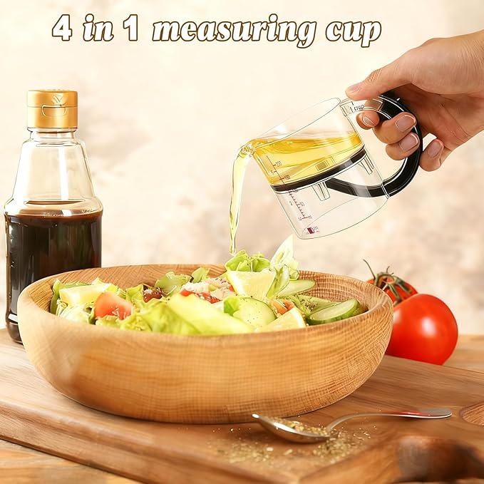 4-in-1 Adjustable Measuring Cup - Image 2