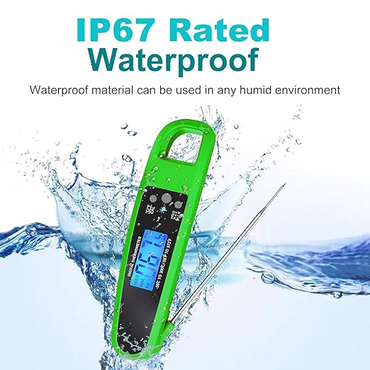Instant Read Meat Thermometer for Kitchen Cooking, Ultra Fast Precise - Image 7