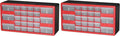 Akro-Mils 26-Drawer Plastic Drawer Storage Cabinet by Akro-Mils