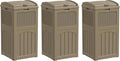 Greesum 33 Gallon Resin Outdoor Trash Can by BuynowfromGreesum
