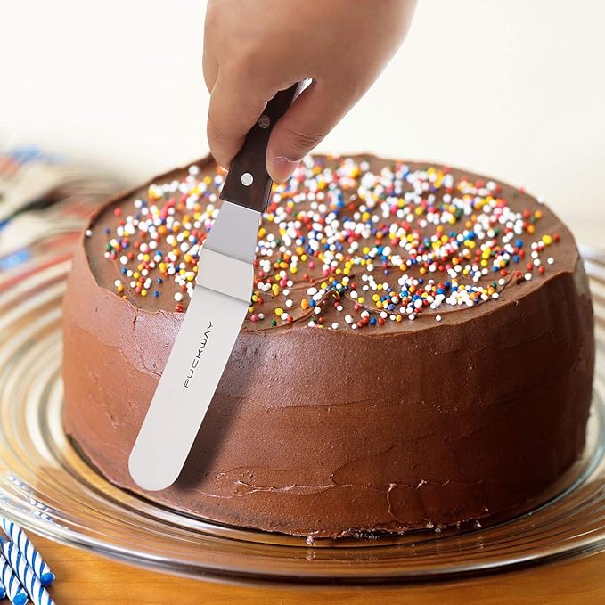 4 PCS Cake Decorating Icing Spatula set - Image 5