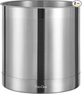 KSENDALO Stainless Steel Utensil Holder 7x7inch Large Utensil Holder by KSENDALO