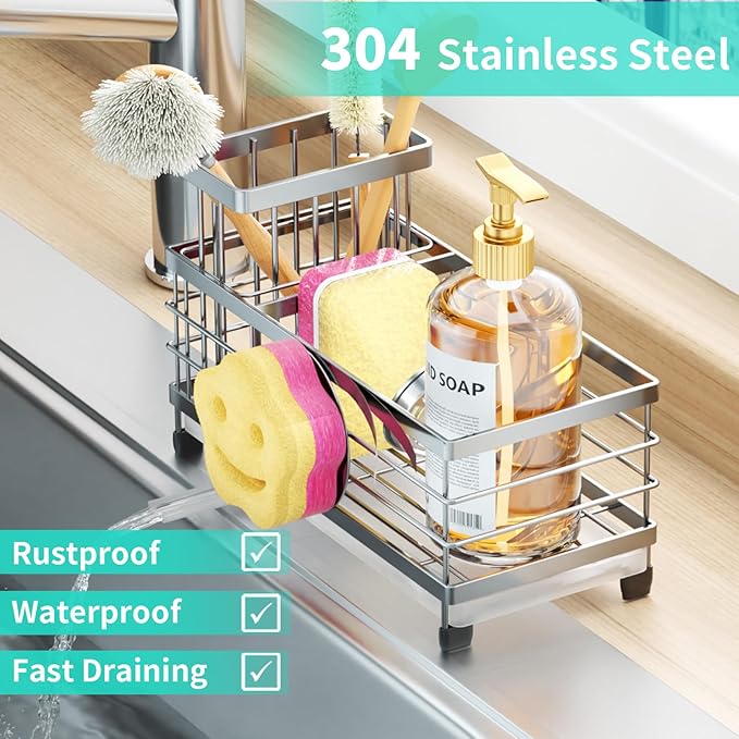 HapiRm Sponge Holder for Kitchen Sink - Image 5