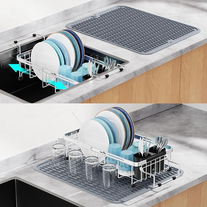 GSlife Small Sink Dish Drying Rack by GSlife