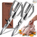 Kitchen Scissors Set 2PCS, Kitchen Shears Heavy Duty Poultry Shear Japan Meat by Unknown