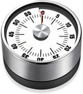 Premium Mechanical Kitchen Timer, No Battery Required, Magnetic Base, Twist by Unknown