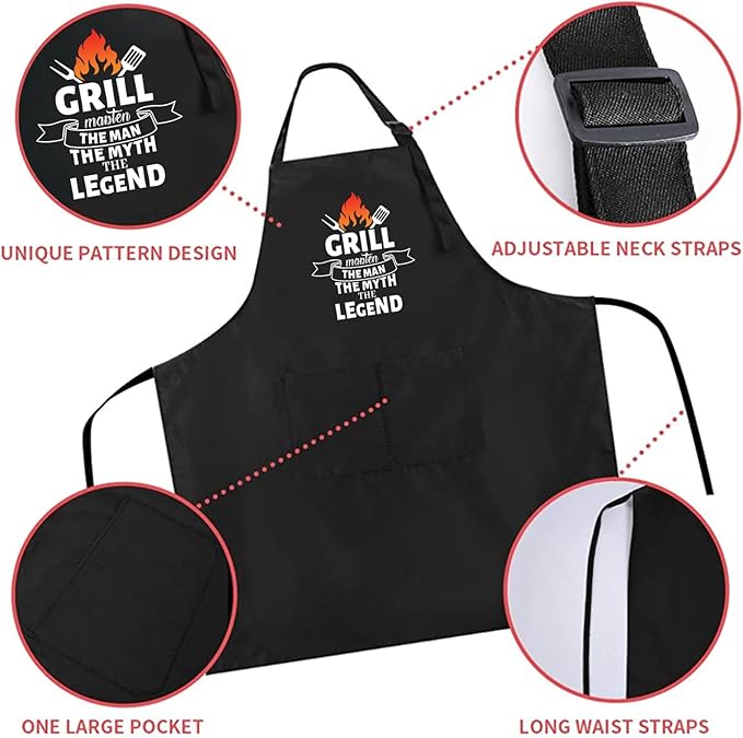 ZOORON Funny Cooking Chef Apron - Image 4
