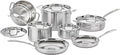 Cuisinart 12-Piece MultiClad Pro Triple Ply Stainless Stainless Steel Pots and by Cuisinart
