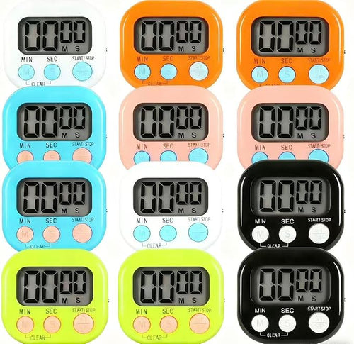 12 Pack Multi-Function Electronic Timer, Learning Management, Suitable by Unknown