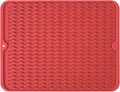 Silicone Dish Drying Mat, Non-Slip Easy Clean Sink Mat Large Heat-resistant by MODENGKONGJIAN