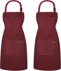 Taidven 2 Pack Apron by TaidvenApron