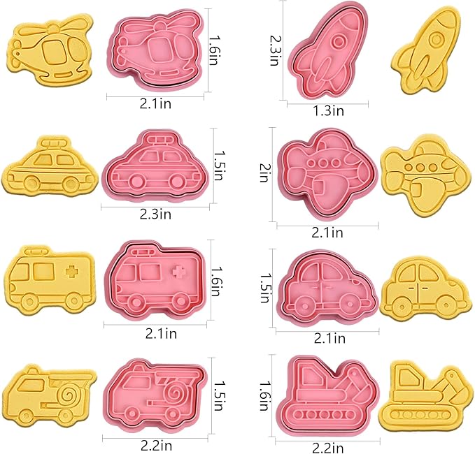 Transportation Vehicle Cookie Cutters - Image 3