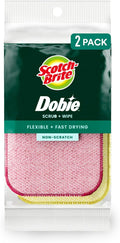 Scotch-Brite Dobie Scrub & Wipe Cloths, Sponge Cloths by Scotch-Brite