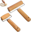 2 Pcs Pastry Roller, Wooden Rolling Pins Pizza Dough Roller Non-Stick Mini by Unknown