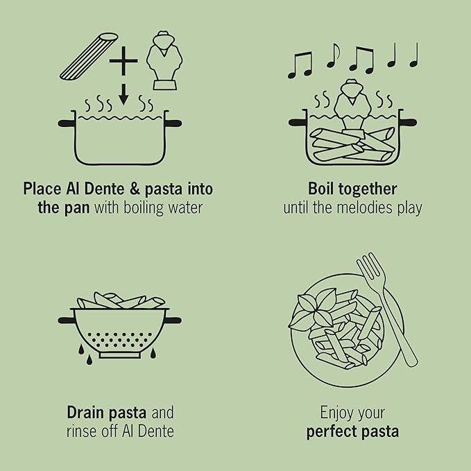 Al Dente Red – The Singing Floating Pasta Timer: Sings Different Tunes When - Image 8