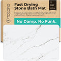 TOSORO - Stone Bath Mat Diatomaceous Earth Shower Mat Non-Slip Super Absorbent by Tosoro